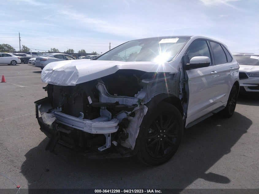 VIN 2FMPK3J97LBB33537 2020 FORD EDGE SEL/ST LINE