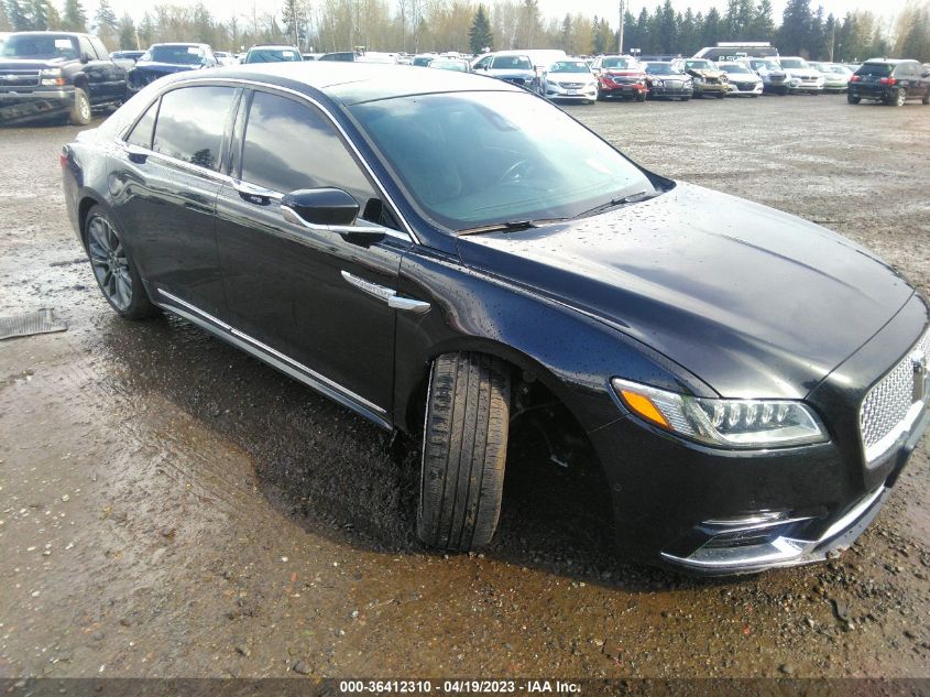 2017 LINCOLN CONTINENTAL RESERVE - 1LN6L9NC9H5614970