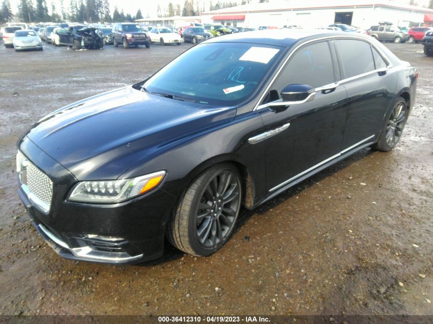 2017 LINCOLN CONTINENTAL RESERVE - 1LN6L9NC9H5614970