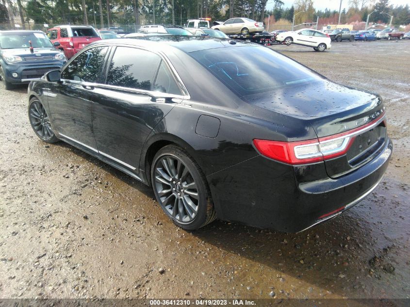 2017 LINCOLN CONTINENTAL RESERVE - 1LN6L9NC9H5614970
