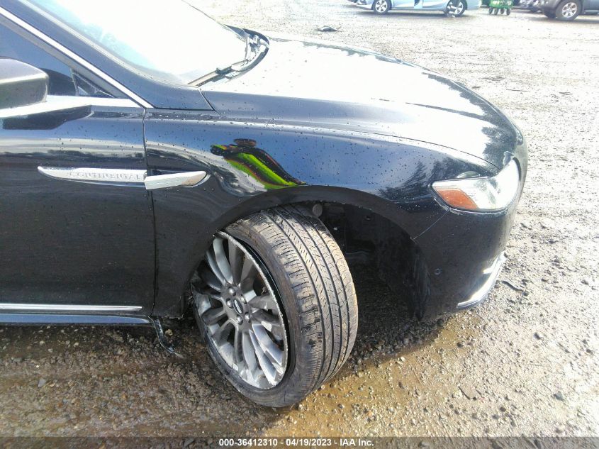 2017 LINCOLN CONTINENTAL RESERVE - 1LN6L9NC9H5614970
