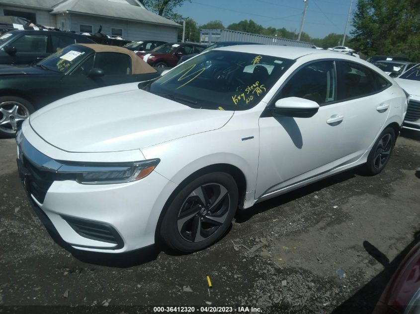 2022 HONDA INSIGHT EX 19XZE4F59NE007417