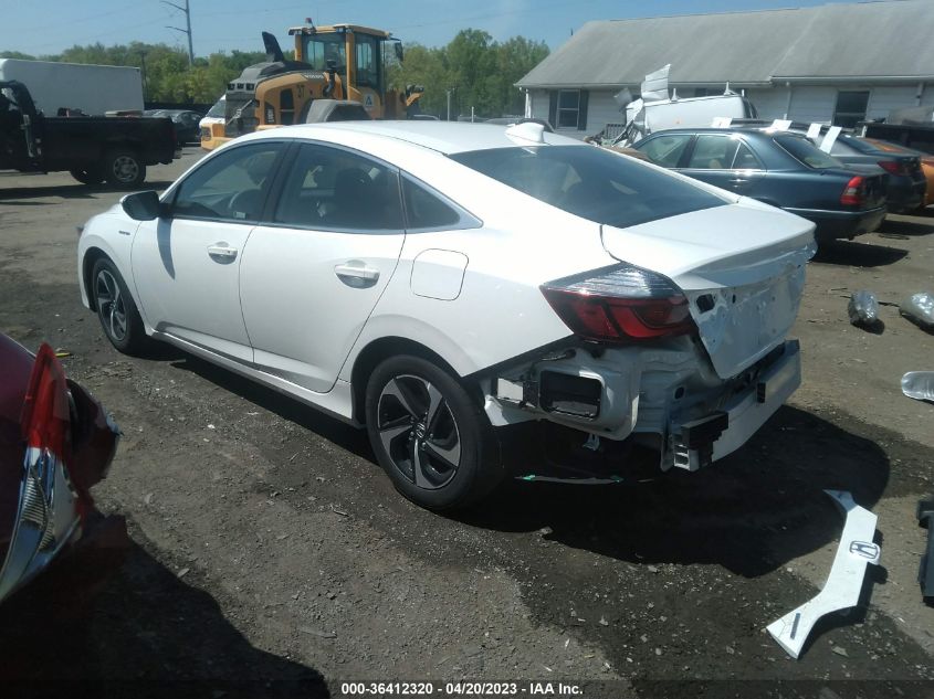 2022 HONDA INSIGHT EX 19XZE4F59NE007417
