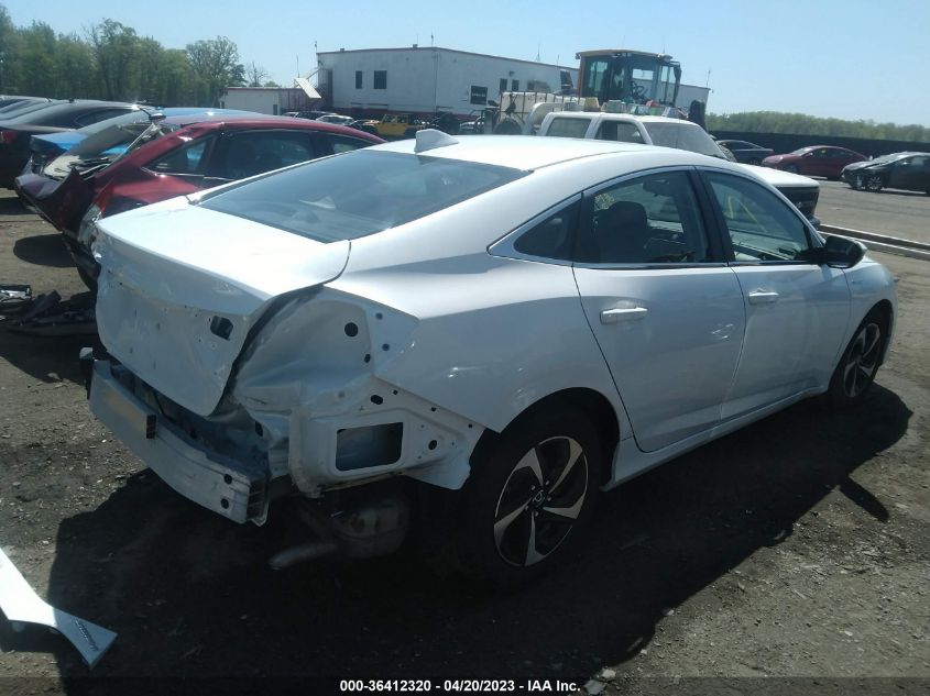 2022 HONDA INSIGHT EX 19XZE4F59NE007417