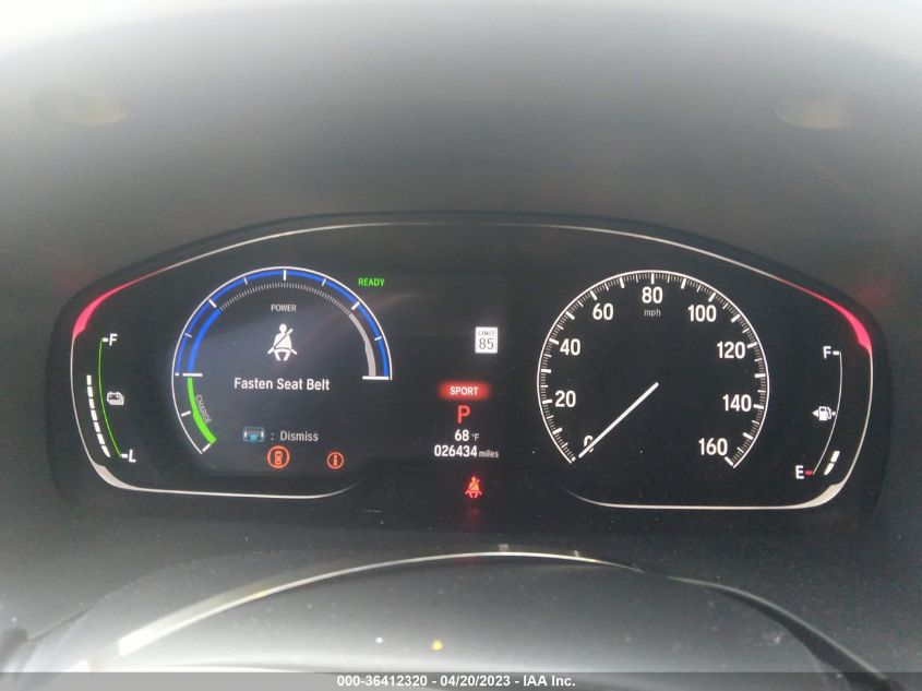 2022 HONDA INSIGHT EX 19XZE4F59NE007417