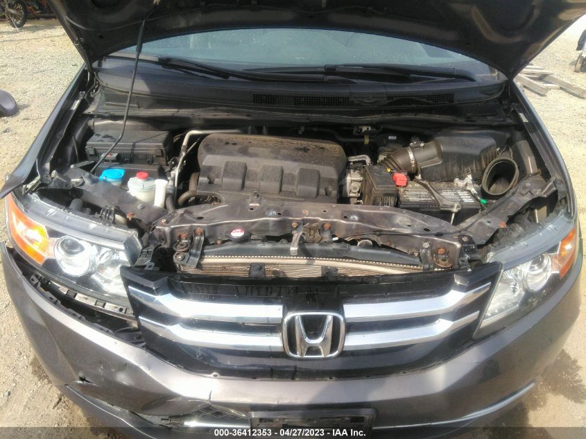 2016 HONDA ODYSSEY EX-L - 5FNRL5H68GB059670