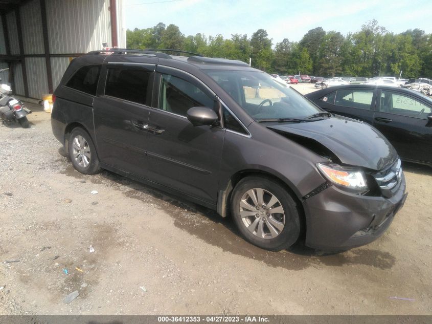 2016 HONDA ODYSSEY EX-L - 5FNRL5H68GB059670