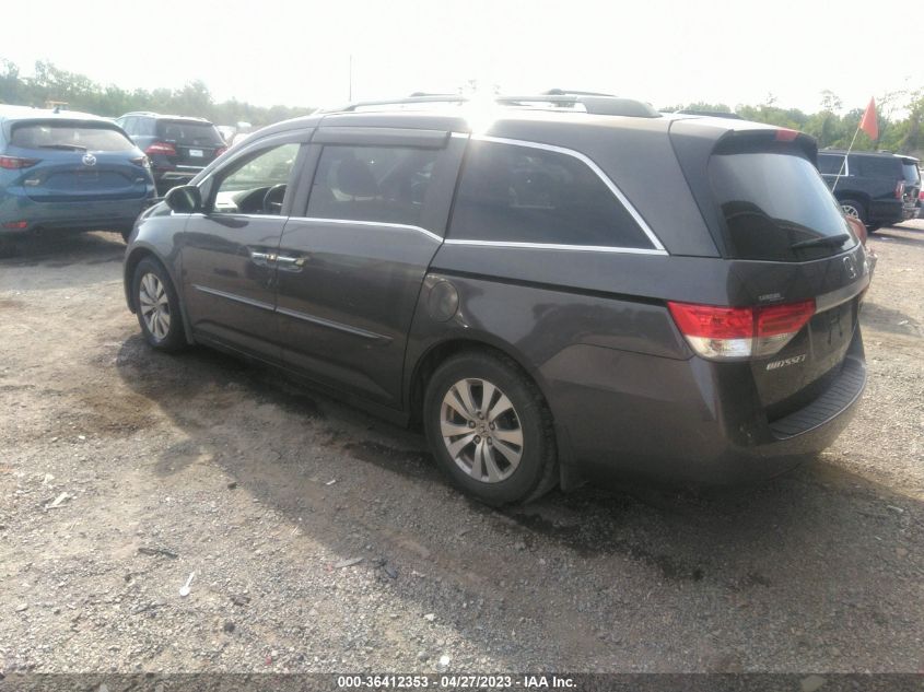 2016 HONDA ODYSSEY EX-L - 5FNRL5H68GB059670