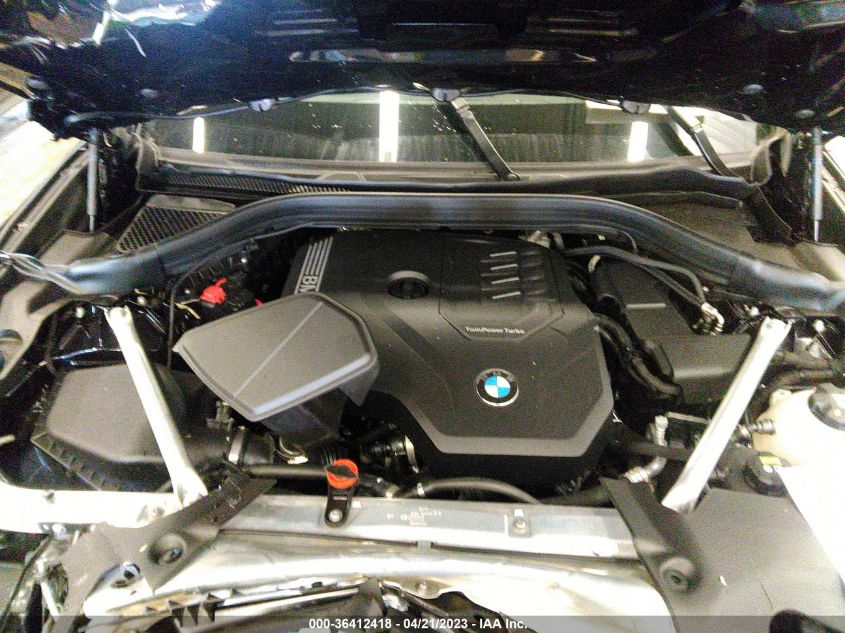 2022 BMW X3 XDRIVE30I - 5UX53DP08N9M13389