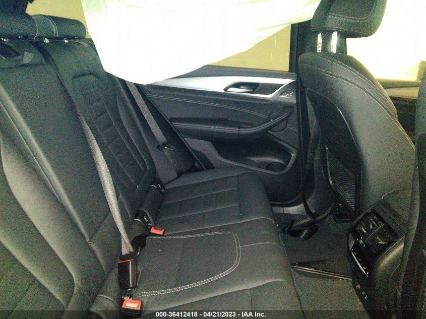 2022 BMW X3 XDRIVE30I - 5UX53DP08N9M13389