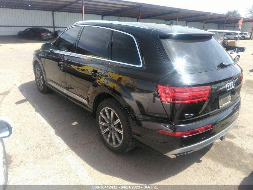 2017 AUDI Q7 PREMIUM PLUS - WA1LAAF72HD026859