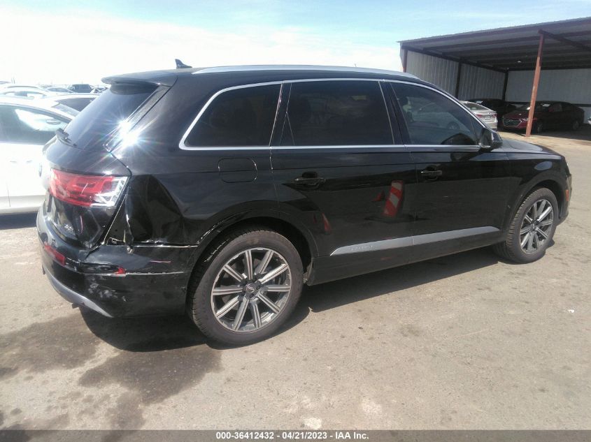2017 AUDI Q7 PREMIUM PLUS - WA1LAAF72HD026859