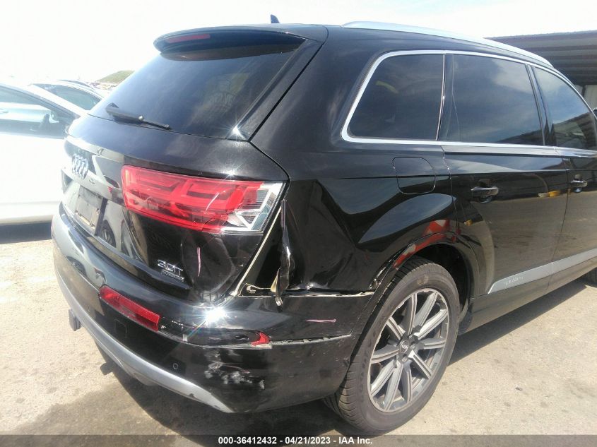 2017 AUDI Q7 PREMIUM PLUS - WA1LAAF72HD026859