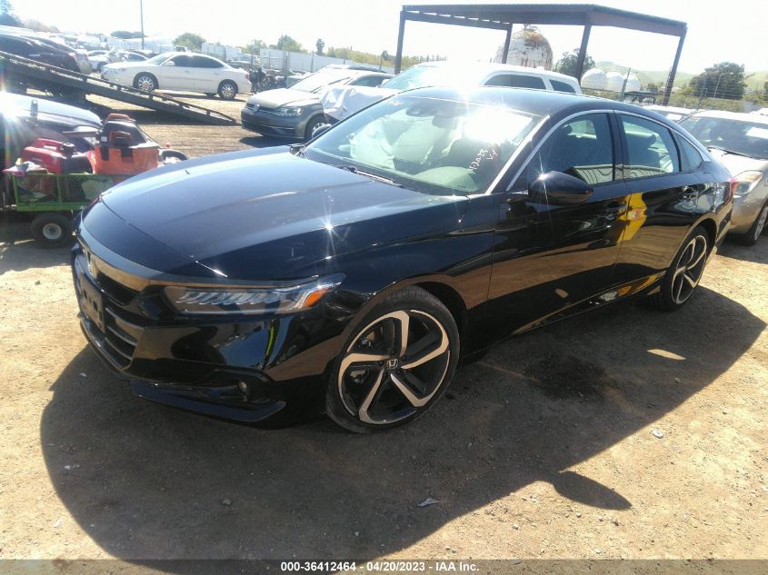 2022 HONDA ACCORD SEDAN SPORT - 1HGCV1F3XNA113799