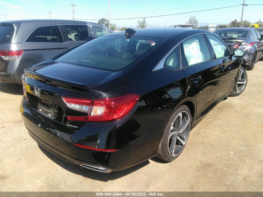2022 HONDA ACCORD SEDAN SPORT - 1HGCV1F3XNA113799