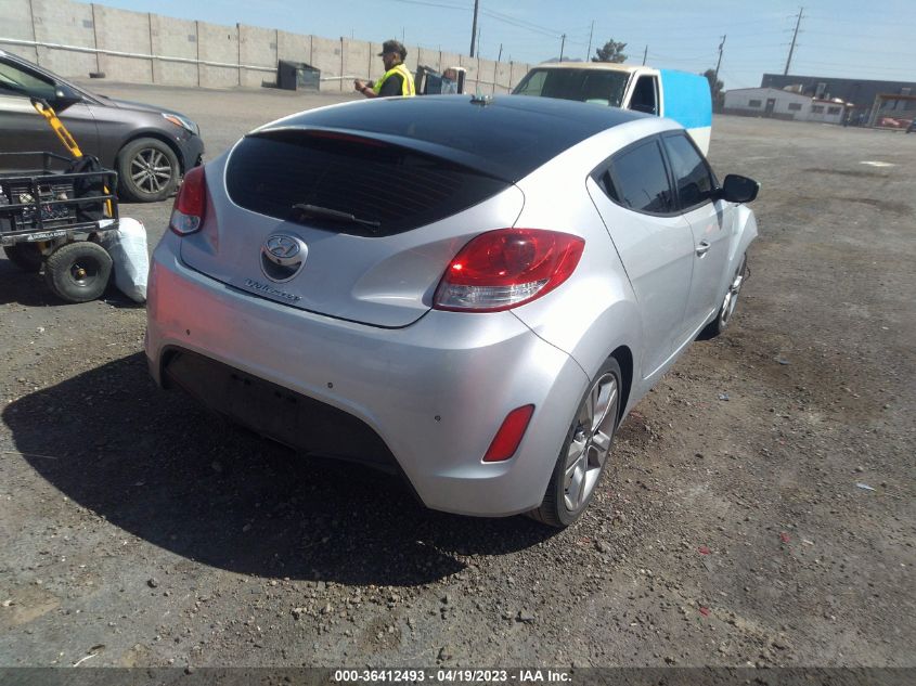 2016 HYUNDAI VELOSTER - KMHTC6AD9GU289287
