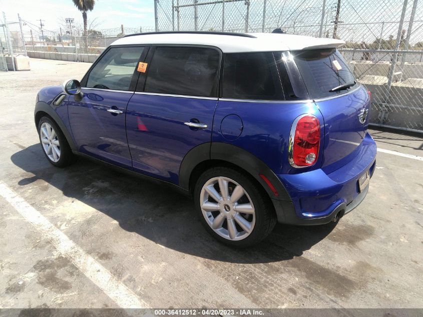 2015 MINI COOPER COUNTRYMAN S - WMWZC3C54FWP52827