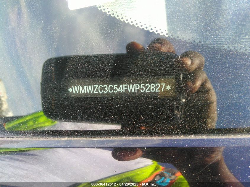 2015 MINI COOPER COUNTRYMAN S - WMWZC3C54FWP52827