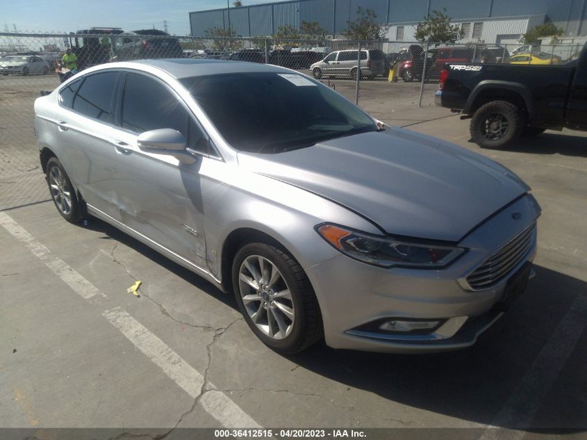 2017 FORD FUSION ENERGI SE - 3FA6P0PU1HR352746