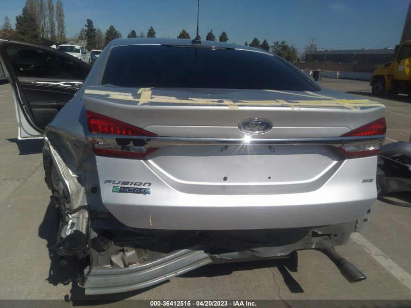 2017 FORD FUSION ENERGI SE - 3FA6P0PU1HR352746