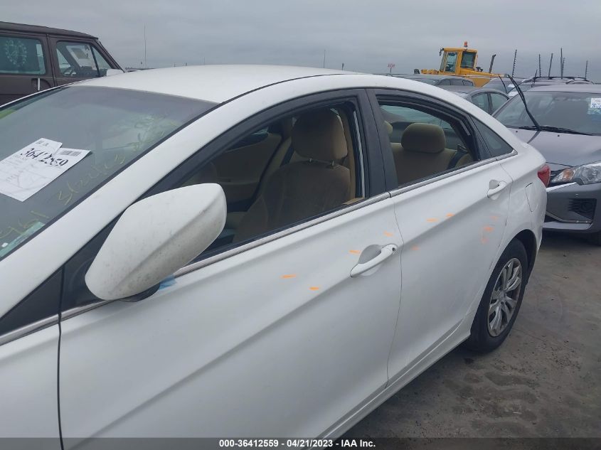 2013 HYUNDAI SONATA GLS PZEV - 5NPEB4ACXDH538634