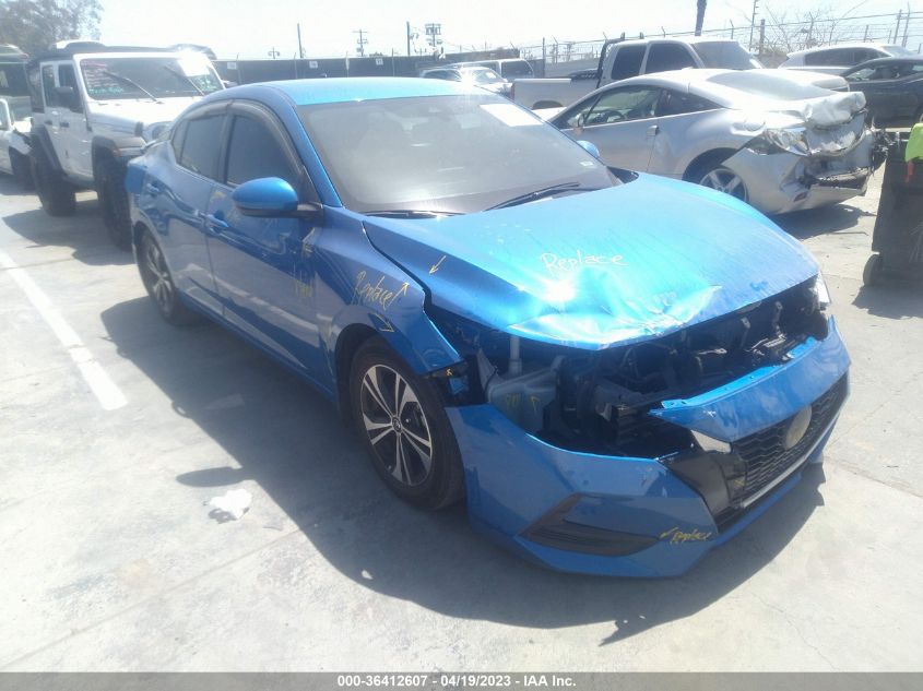 2022 NISSAN SENTRA SV - 3N1AB8CV6NY248838