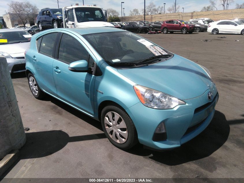 2014 TOYOTA PRIUS C ONE/THREE/TWO/FOUR - JTDKDTB32E1070848