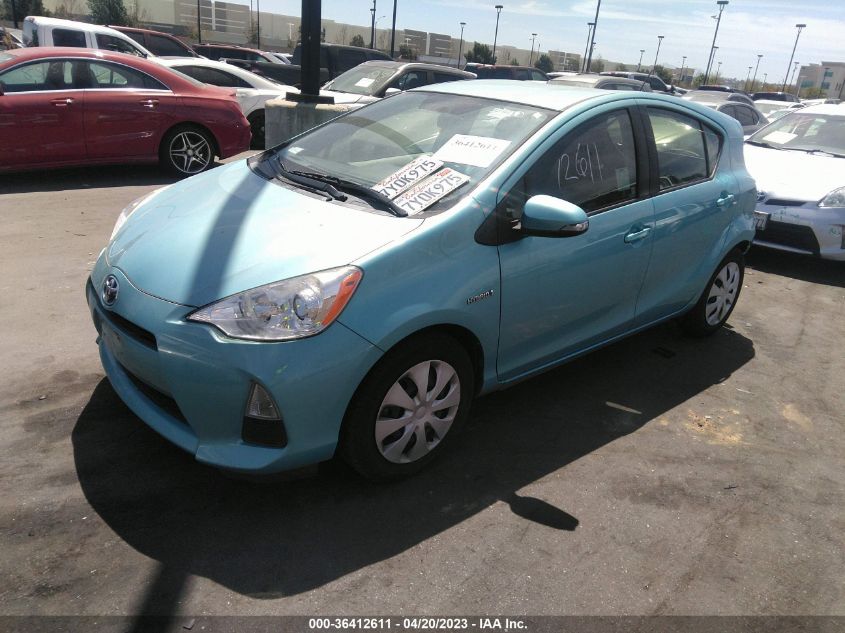2014 TOYOTA PRIUS C ONE/THREE/TWO/FOUR - JTDKDTB32E1070848