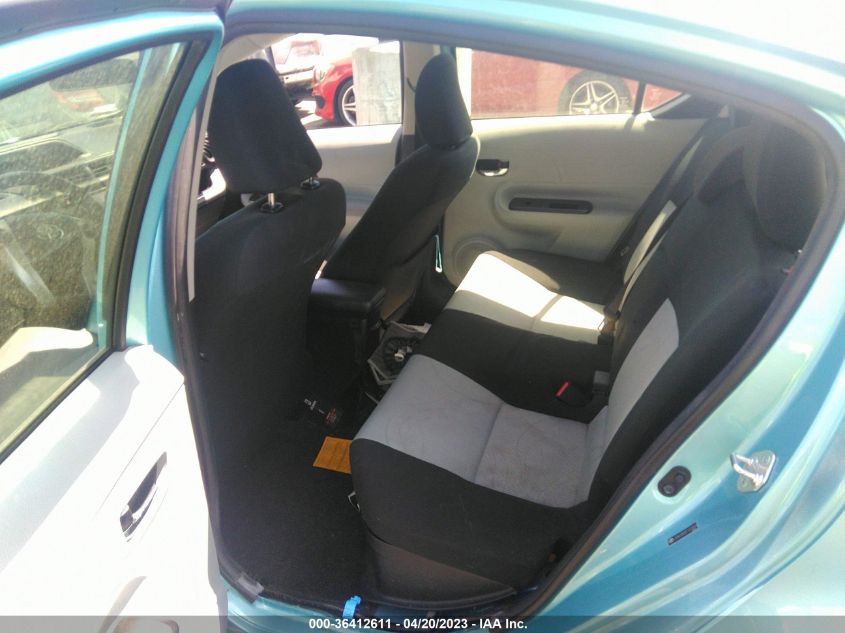 2014 TOYOTA PRIUS C ONE/THREE/TWO/FOUR - JTDKDTB32E1070848