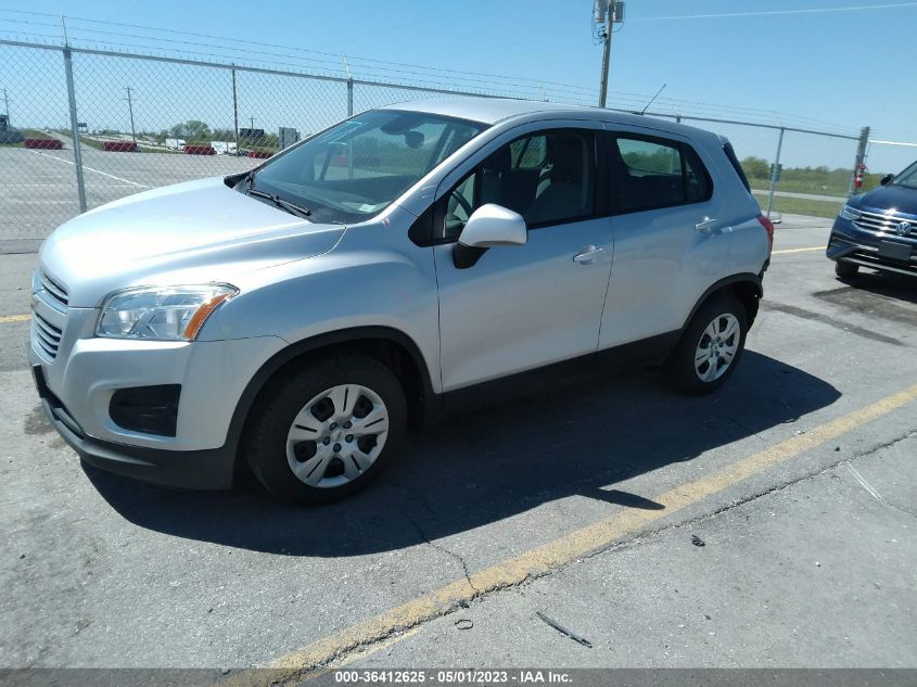 2015 CHEVROLET TRAX LS - KL7CJKSB0FB129273
