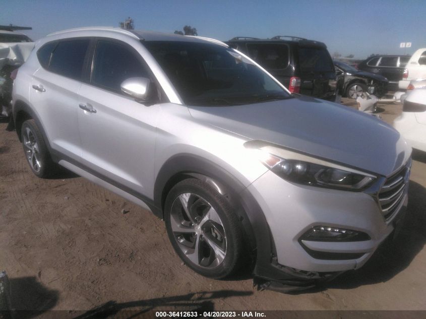2017 HYUNDAI TUCSON LIMITED - KM8J33A26HU439832