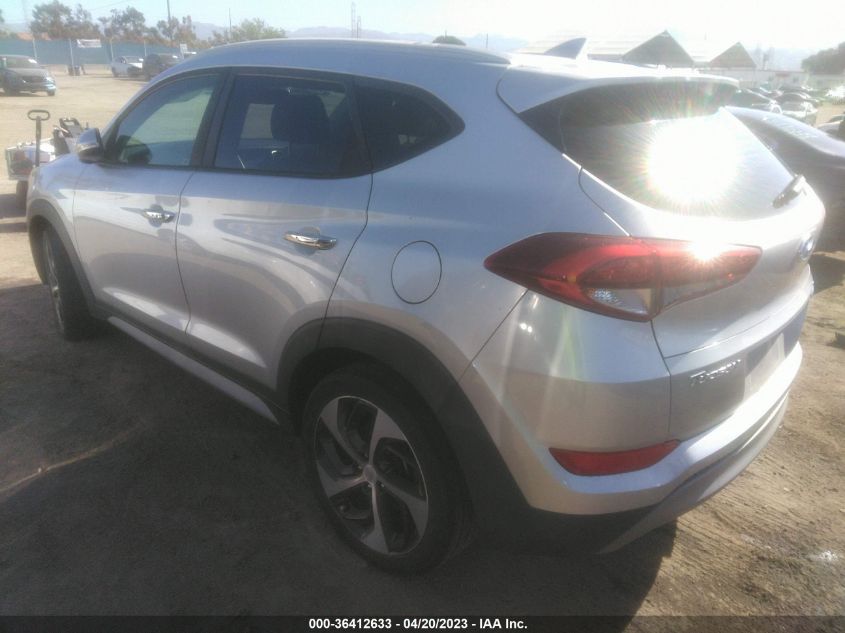 2017 HYUNDAI TUCSON LIMITED - KM8J33A26HU439832