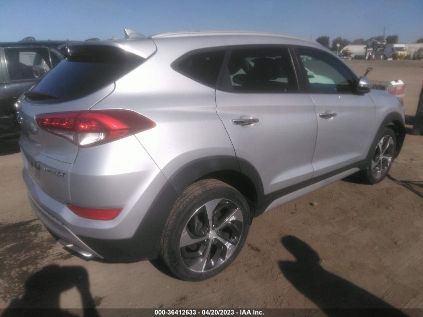 2017 HYUNDAI TUCSON LIMITED - KM8J33A26HU439832
