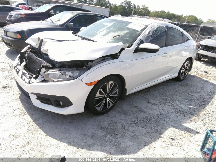 2017 HONDA CIVIC SEDAN EX-T - 19XFC1F38HE003286