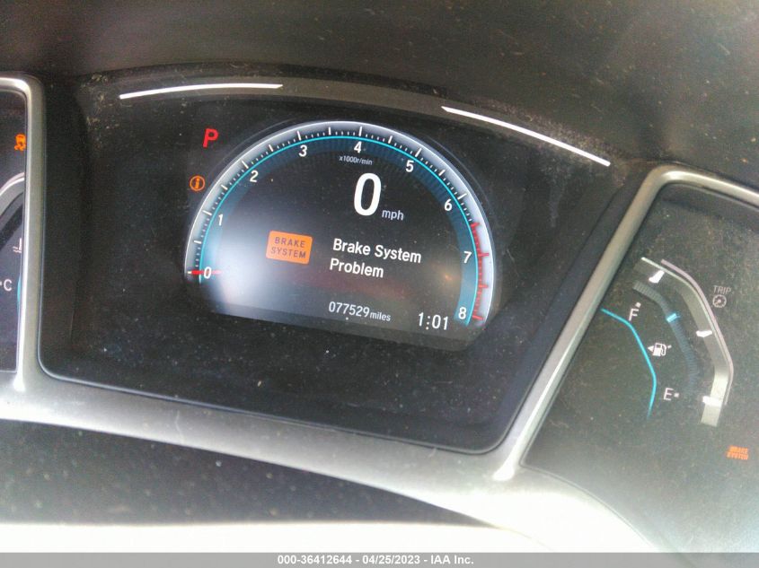 2017 HONDA CIVIC SEDAN EX-T - 19XFC1F38HE003286