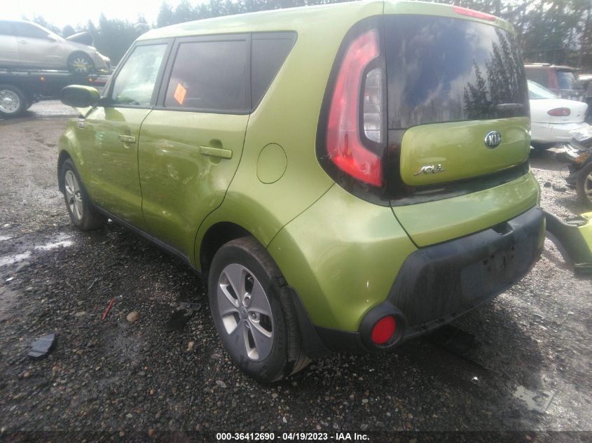 2015 KIA SOUL BASE - KNDJN2A25F7750530