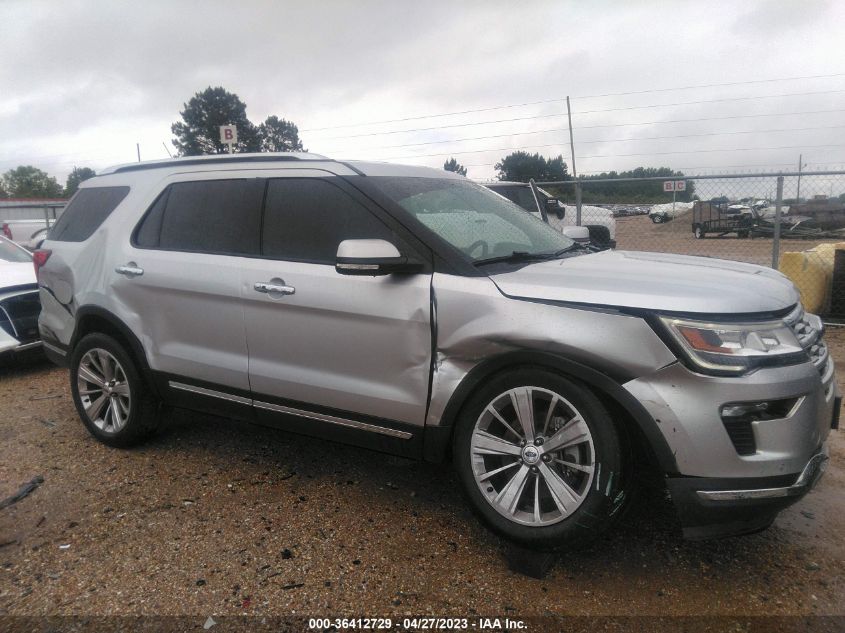 2018 FORD EXPLORER LIMITED - 1FM5K8F8XJGB57762