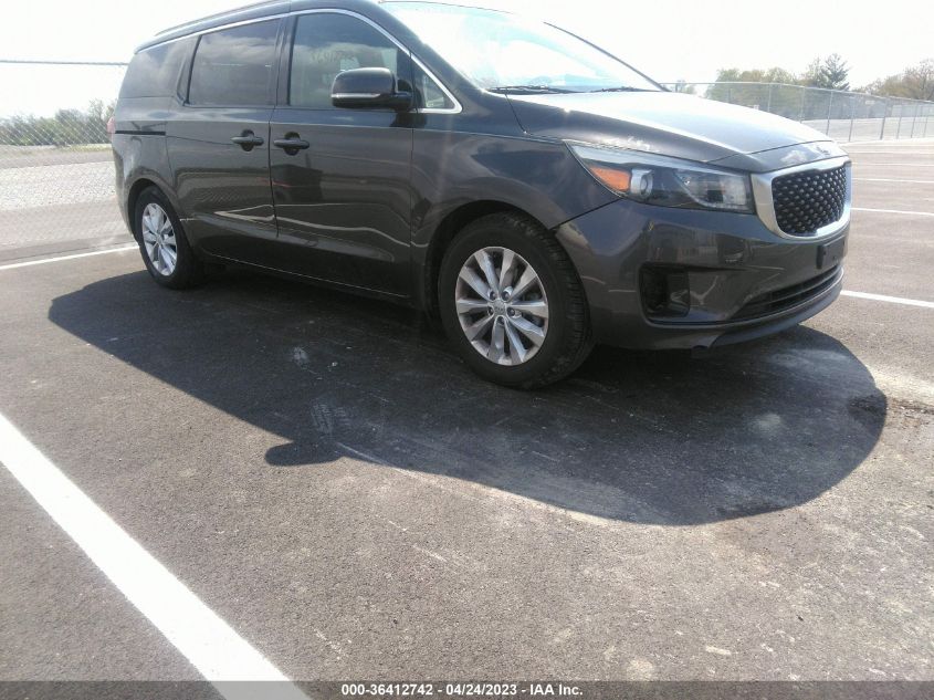 2015 KIA SEDONA EX - KNDMC5C10F6023052