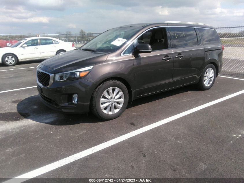 2015 KIA SEDONA EX - KNDMC5C10F6023052