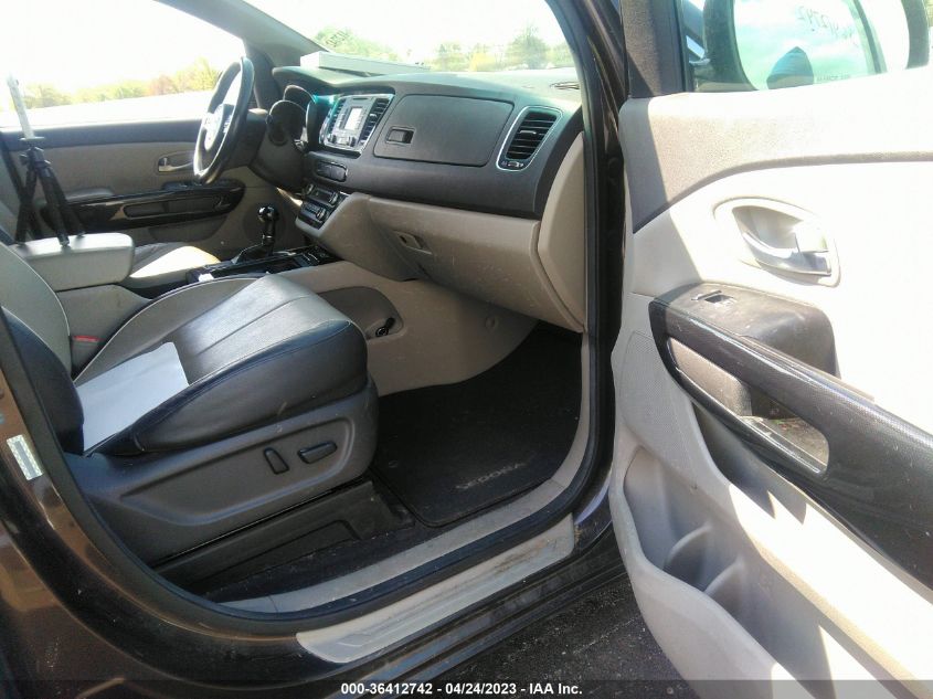 2015 KIA SEDONA EX - KNDMC5C10F6023052