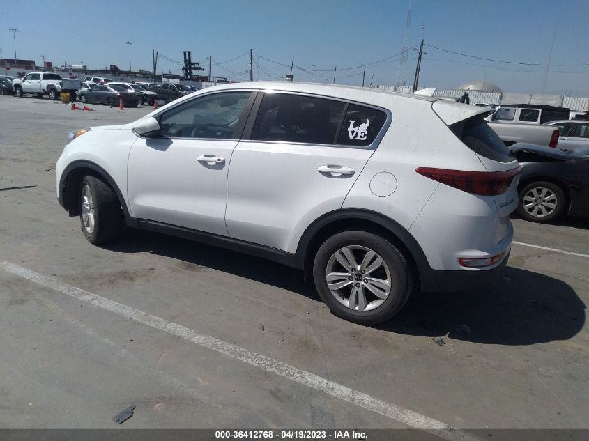 2017 KIA SPORTAGE LX - KNDPM3ACXH7083422