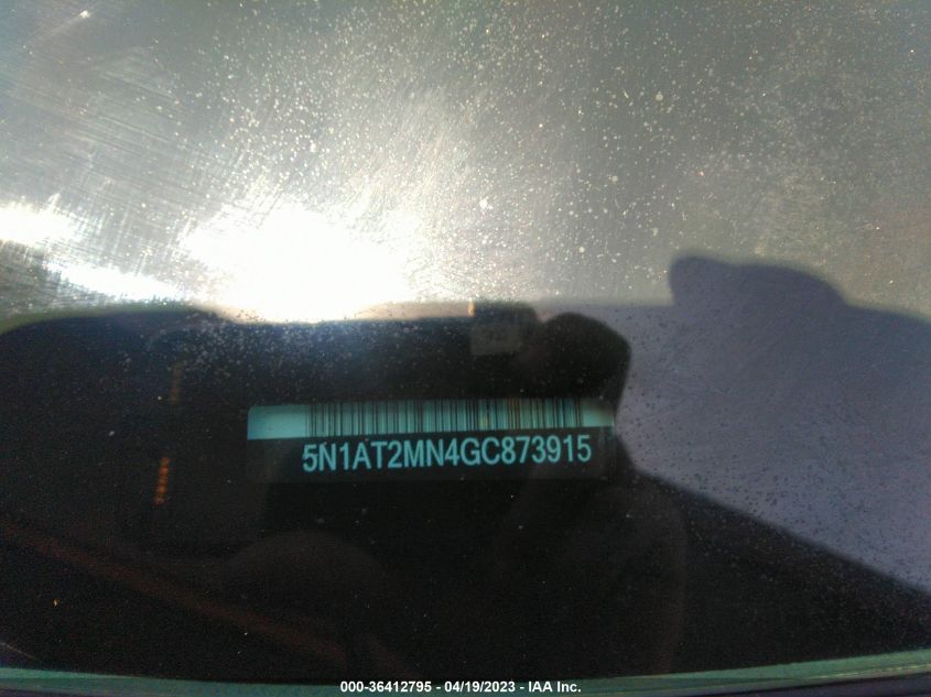 2016 NISSAN ROGUE S - 5N1AT2MN4GC873915