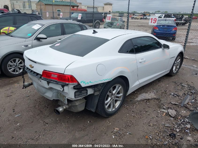 2015 CHEVROLET CAMARO LT - 2G1FD1E39F9104226
