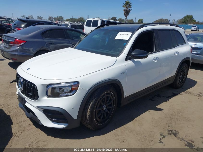2021 MERCEDES-BENZ GLB AMG GLB 35 - W1N4M5BB4MW115178