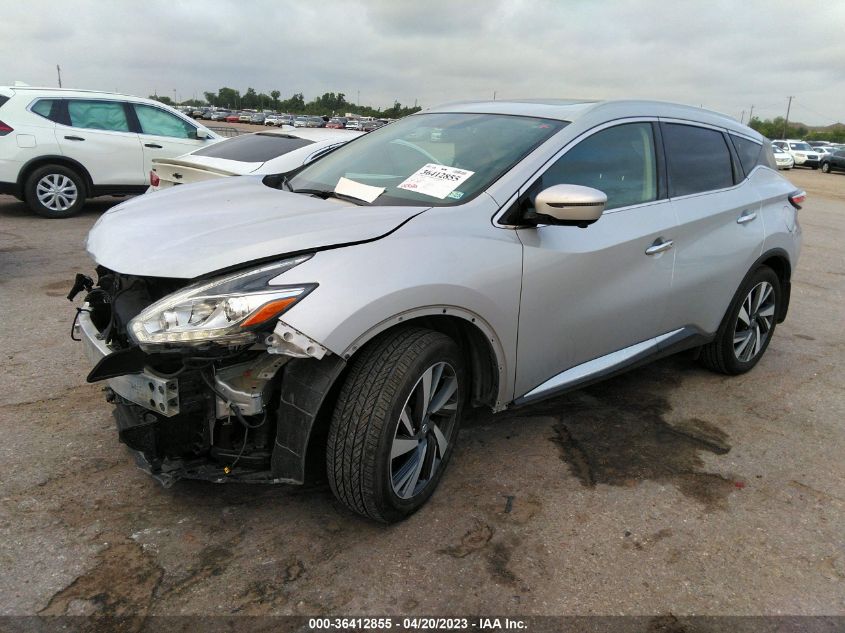 2018 NISSAN MURANO PLATINUM - 5N1AZ2MG0JN171389