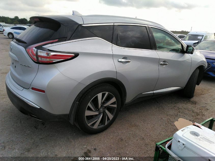 2018 NISSAN MURANO PLATINUM - 5N1AZ2MG0JN171389