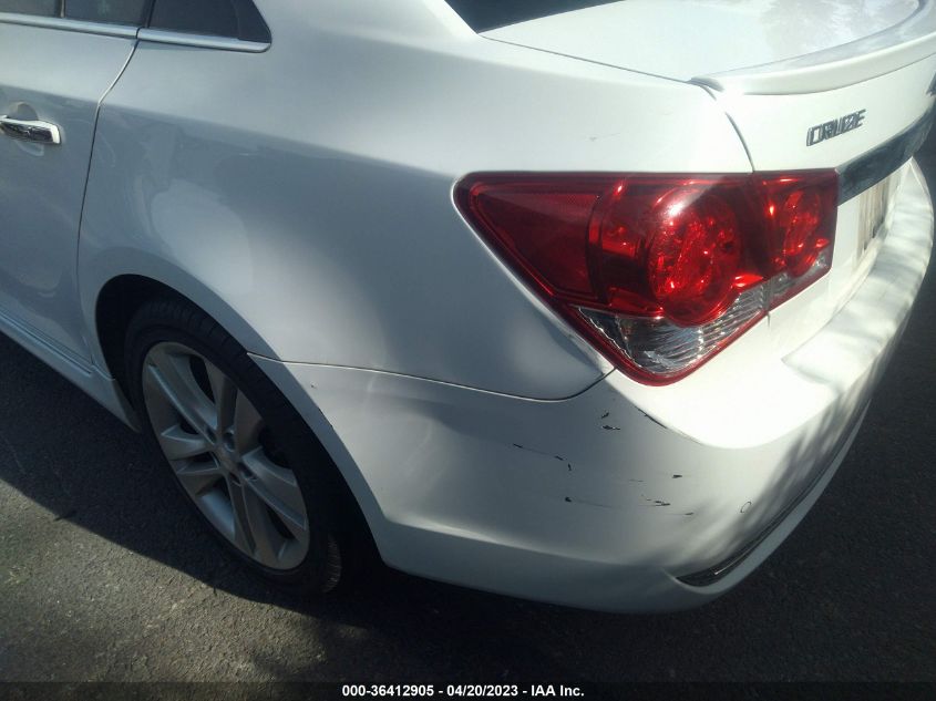 2014 CHEVROLET CRUZE LTZ - 1G1PG5SB7E7148238