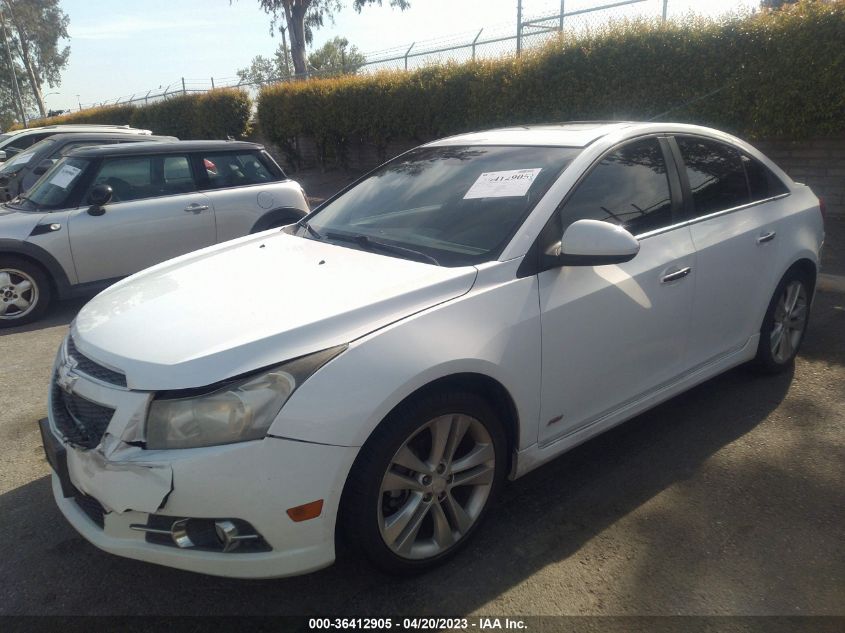 2014 CHEVROLET CRUZE LTZ - 1G1PG5SB7E7148238