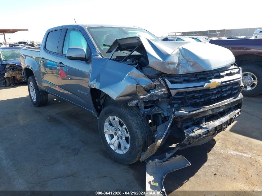 2021 CHEVROLET COLORADO 2WD LT - 1GCGSCEN8M1167513