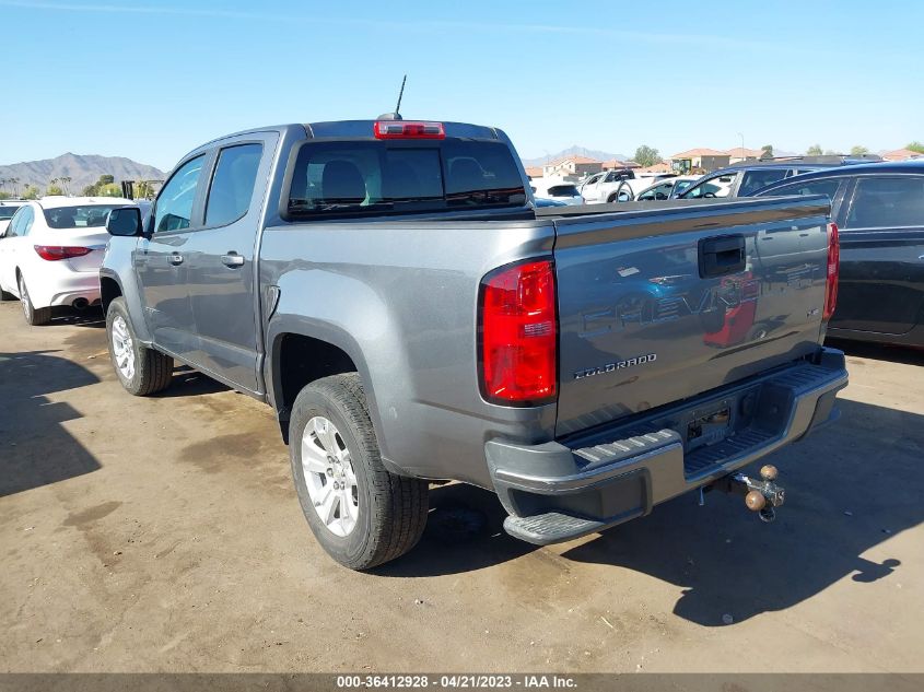 2021 CHEVROLET COLORADO 2WD LT - 1GCGSCEN8M1167513
